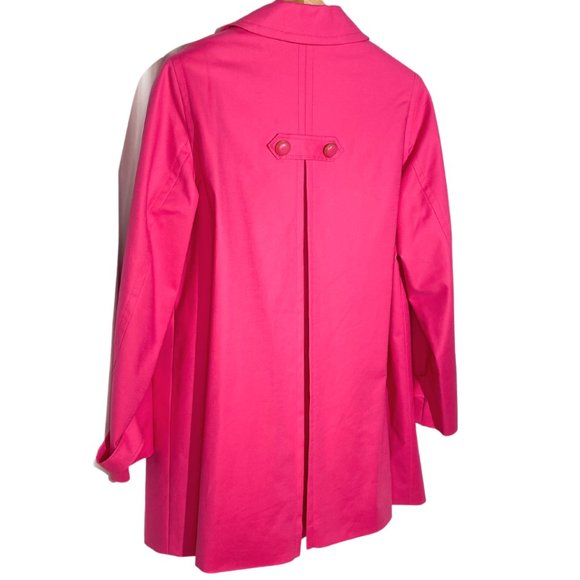 Jones New York Signature Woman - Swing Coat - Fuchsia - 1x - Picture 1 of 6